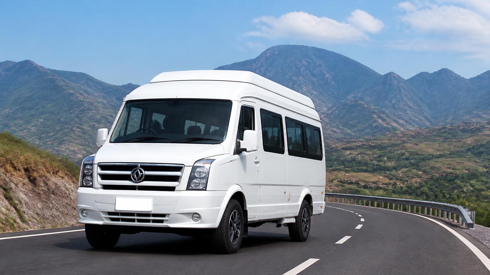 Tempo Traveller on rent in Delhi for outstation family and group tours